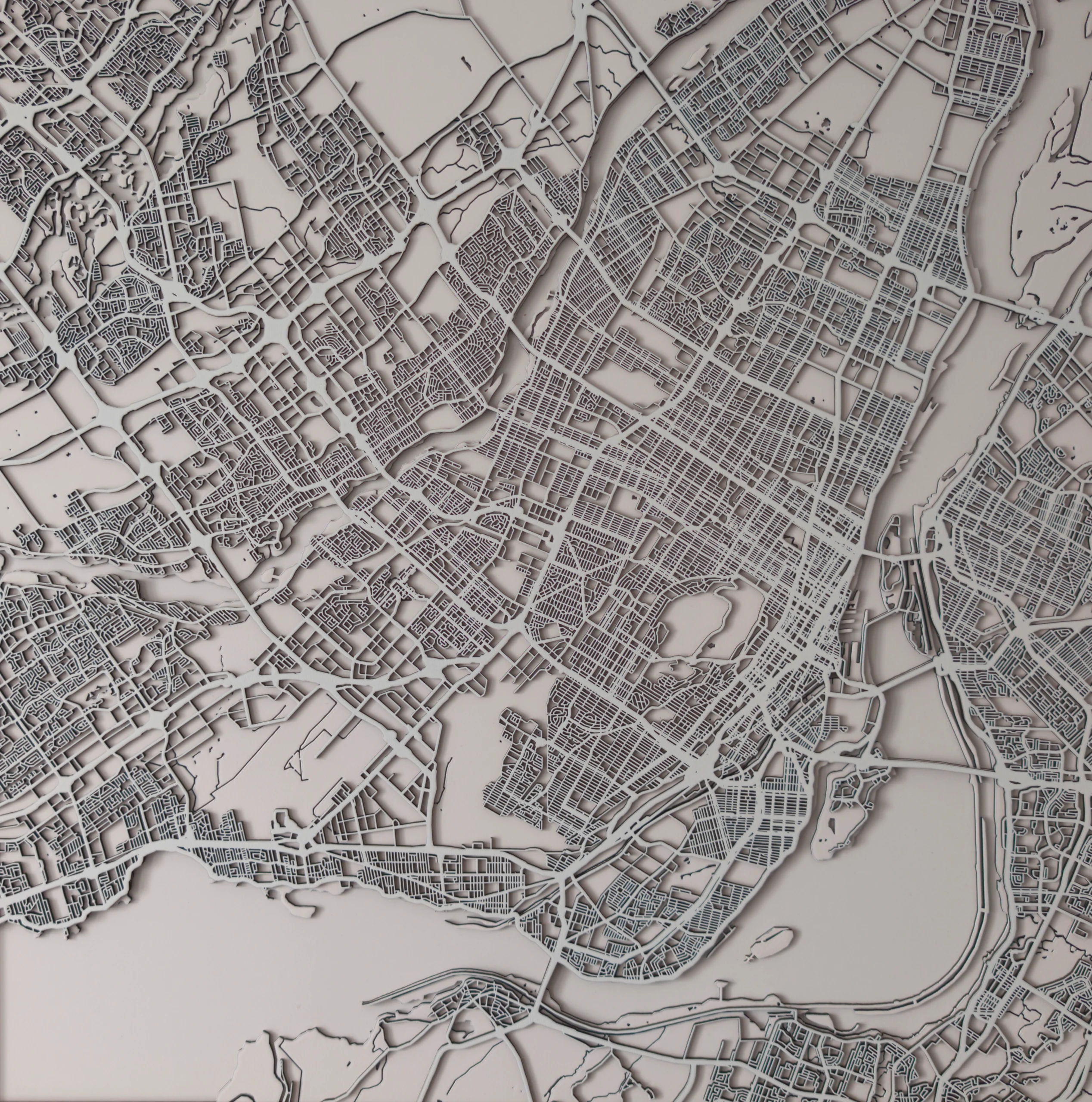 Carte du Grand Montréal — régions desservies par Réjean Électrique